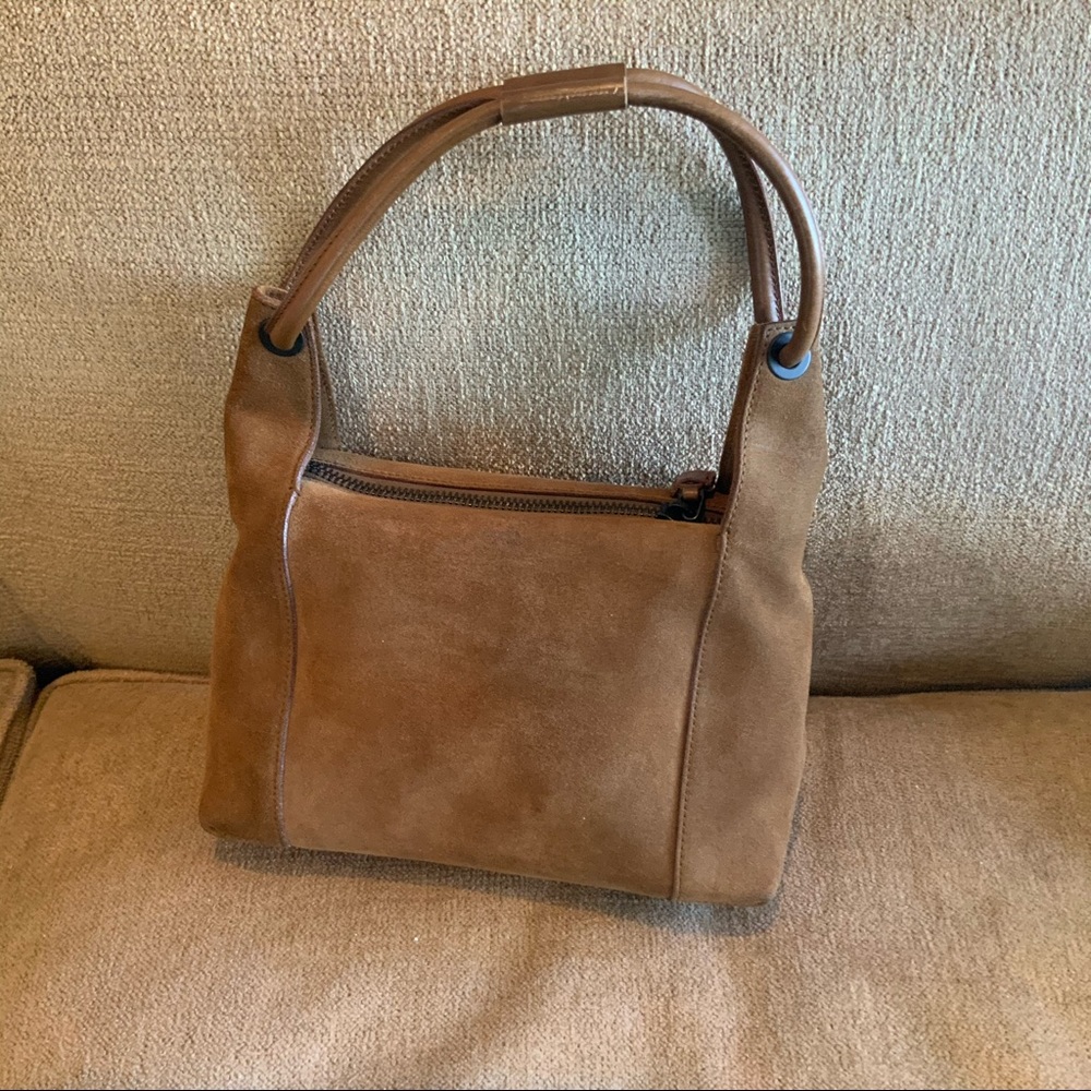 Authentic Gucci Brown Suede Hobo Handbag🤎